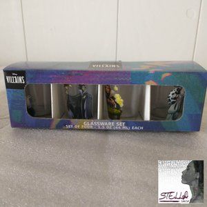 🍒 Disney Villains Shot Glass Set